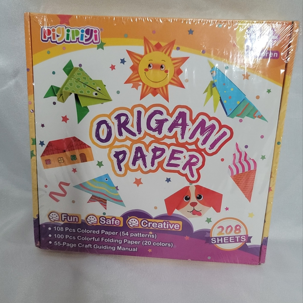 Rainbow Scratch Notebook, Scratch Paper and Origami Paper Set 3pcs BUNDLE -NEW - Picture 10 of 17